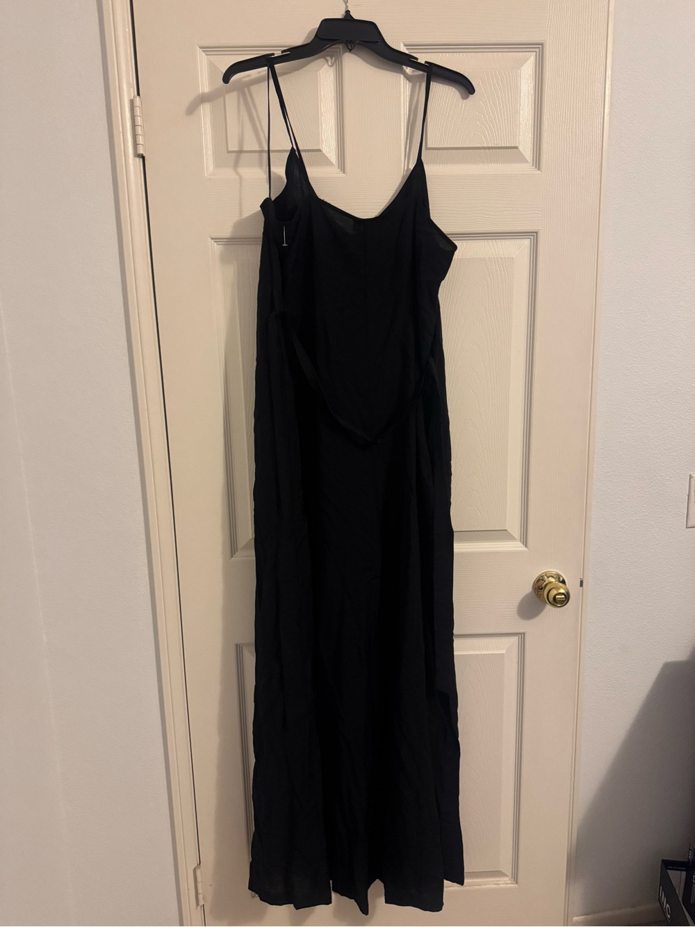 Vero Moda Black Spaghetti-Strap Jumpsuit